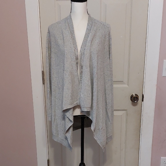 Lou & Grey Gray Sweater 100% Cotton Size S - Picture 1 of 8